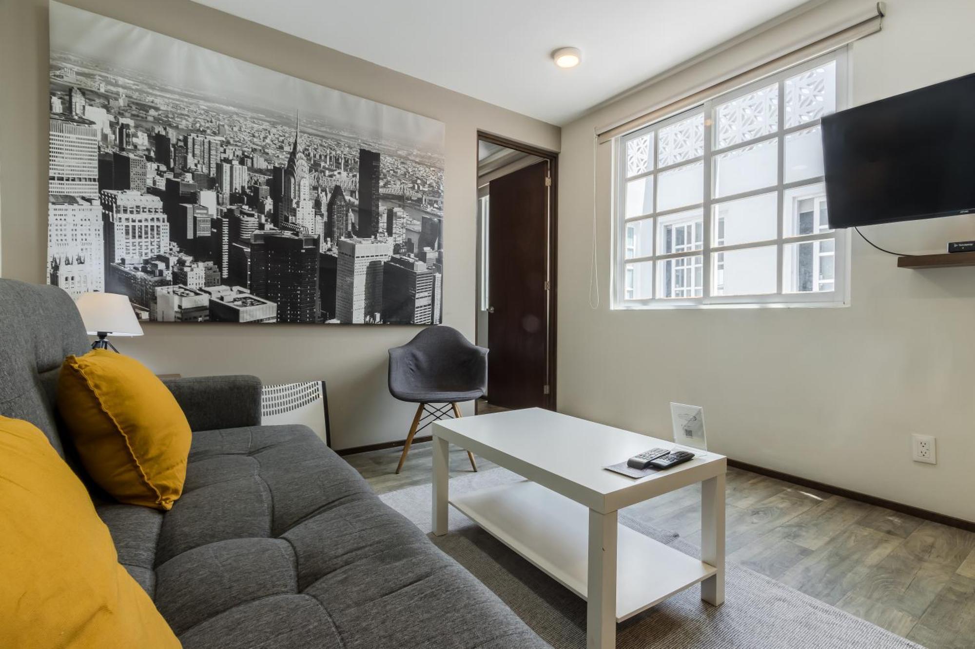 Om 686 Urban Lofts Narvarte Mexico-stad Buitenkant foto