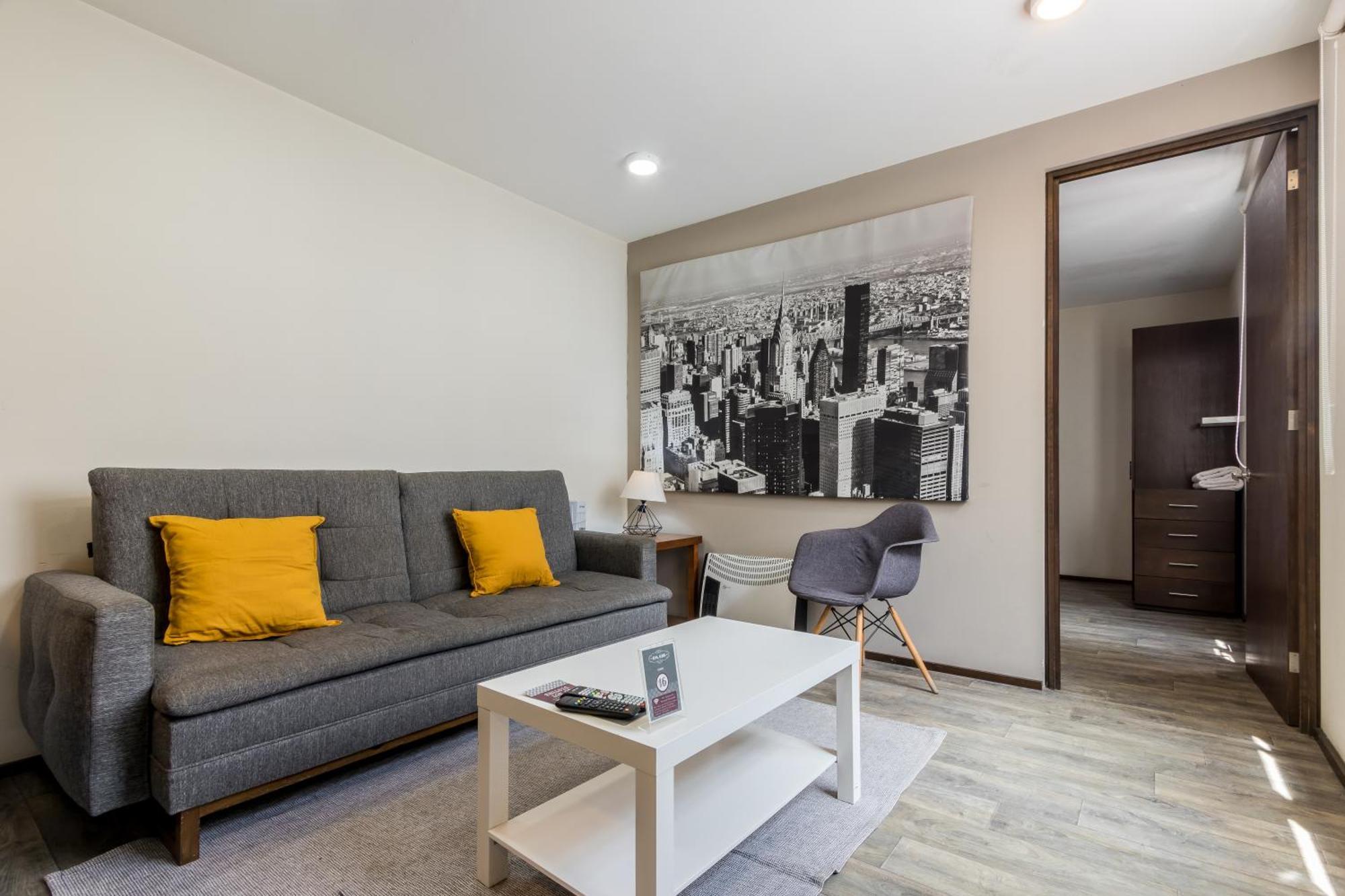 Om 686 Urban Lofts Narvarte Mexico-stad Buitenkant foto